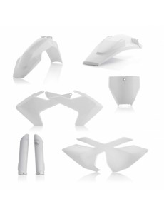 KIT PLÁSTICOS COMPLETO ACERBIS HUSQVARNA TC / FC 2016 - 2018 BRANCO